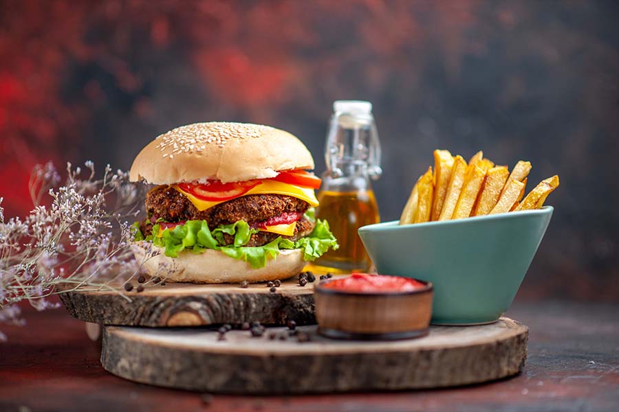 Burger Menüs